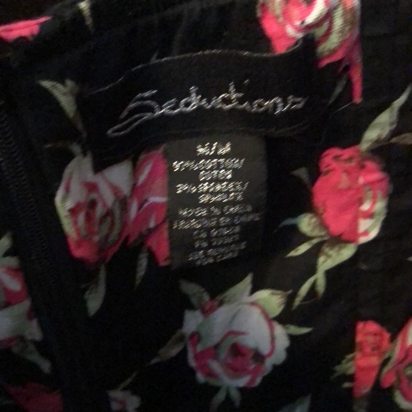 💐🤘Floral Strapless Dress (Size Medium) - Picture 4 of 14